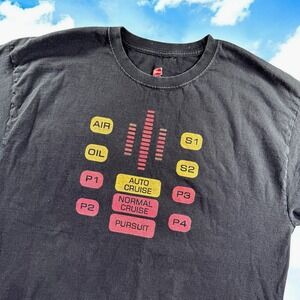 Knight Rider Shirt Mens XL KITT‎ 80s RARE The Hoff Turbo Boost TV Series Show T